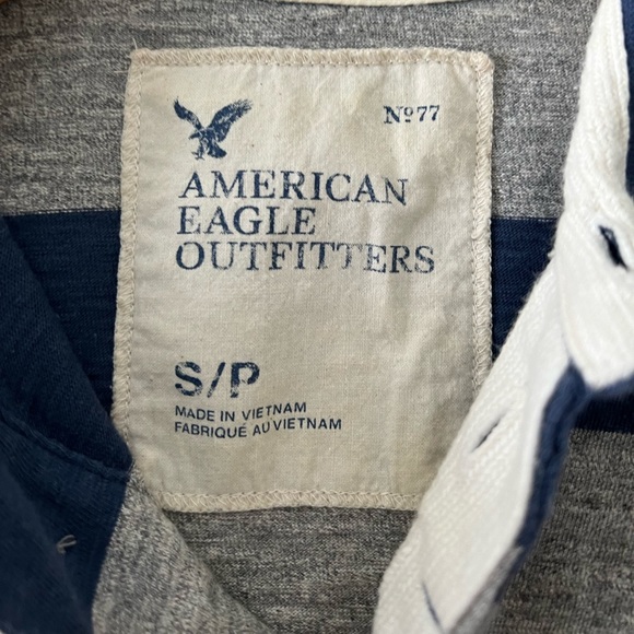 American Eagle Men’s Stripe T-Shirt - Picture 3 of 4